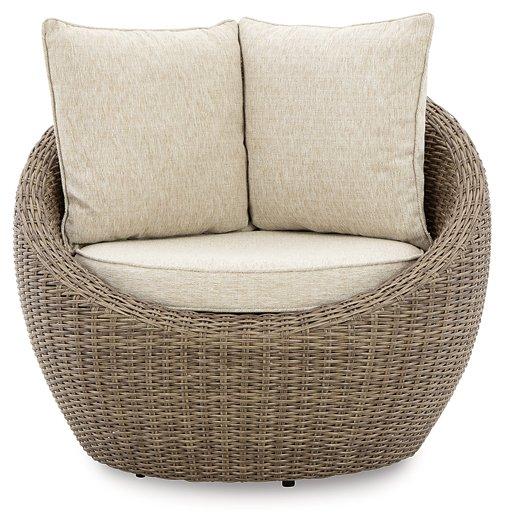 Danson Swivel Lounge with Cushion (Set of 2)