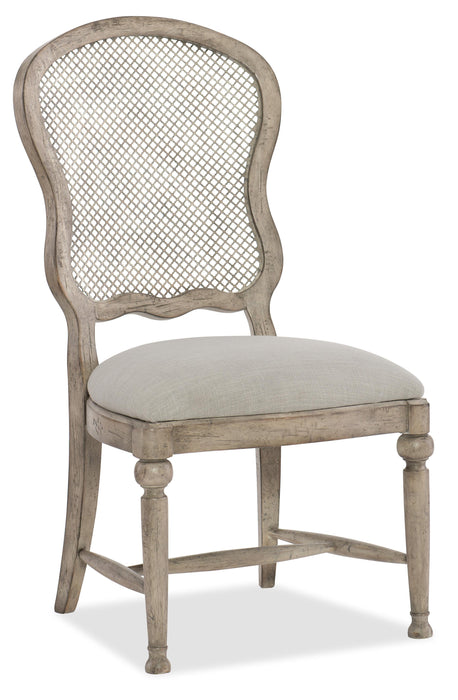 Boheme Gaston Metal Back Side Chair - 2 per carton/price ea
