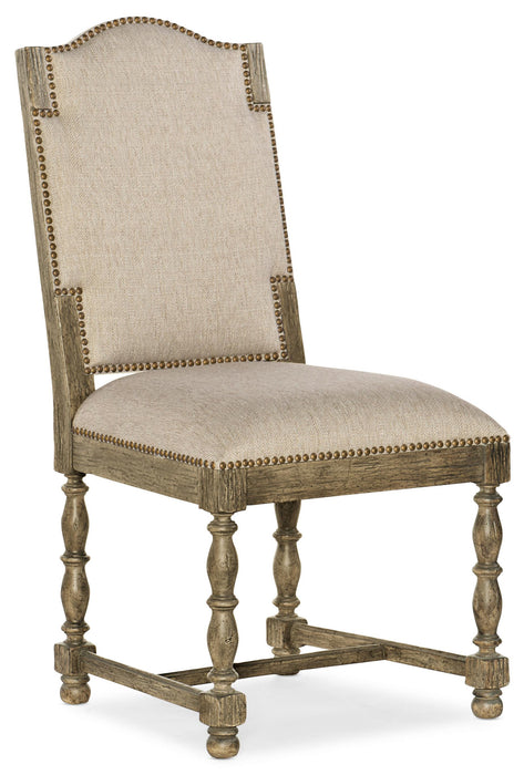La Grange Kruschel Square Back Side Chair - 2 per carton/price ea