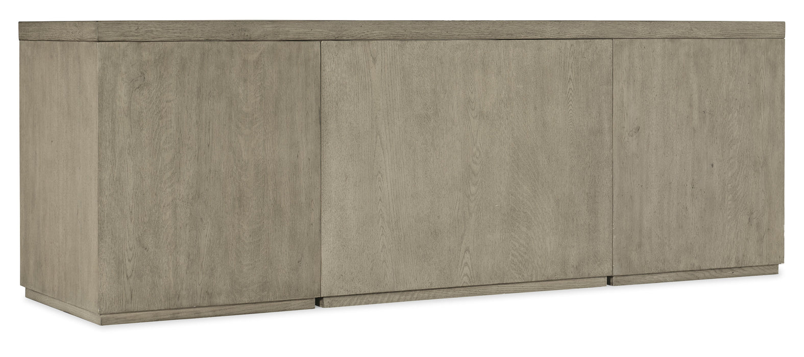 Linville Falls 84" Credenza with Two Files and Open Desk Cabinet