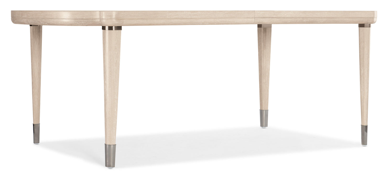 Nouveau Chic Rectangle Dining Table w/1-22in Leaf