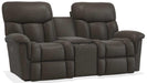 La-Z-Boy Mateo Charcoal Power Wall Reclining Loveseat image