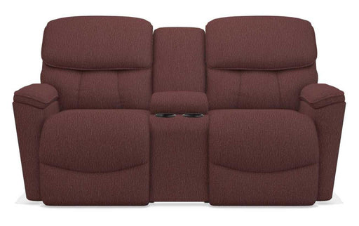 La-Z-Boy Kipling Burgundy Power Reclining Loveseat With Console image