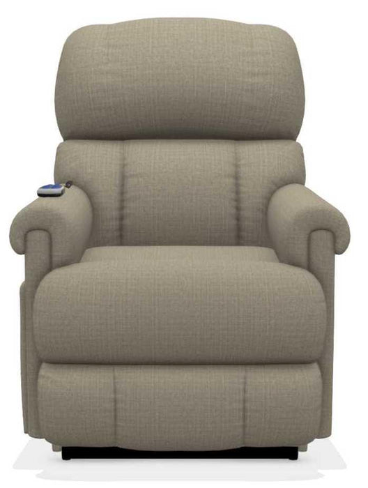 La-Z-Boy Pinnacle Platinum Bark Power Lift Recliner with Massage and Heat image