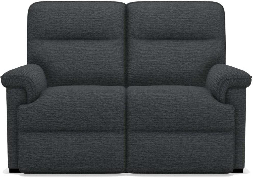 La-Z-Boy Jay La-Z-Time Denim Reclining Loveseat image